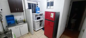 Η κουζίνα ή μικρή κουζίνα στο edificio el pimiento 1745