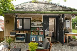 Zahrada ubytování Sip & Sleep - A Vineyard Microhome Experience