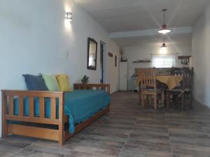 Coin salon dans l'établissement Casa Las Rosas