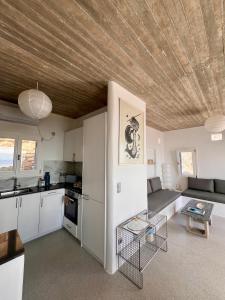 Η κουζίνα ή μικρή κουζίνα στο Villa Petra
