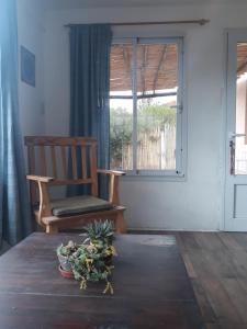 Coin salon dans l'établissement Casa Las Rosas