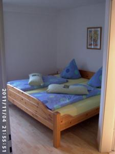 Postel nebo postele na pokoji v ubytování Zur Alten Fuldaschleife