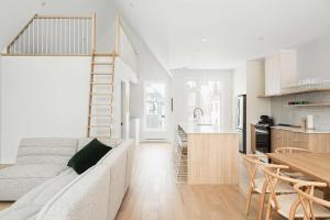 Η κουζίνα ή μικρή κουζίνα στο Villas Perspectives Spa and Mountain