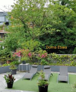 Vonkajšia záhrada v ubytovaní Doma Etxea Donostia-San Sebastian ESS02683