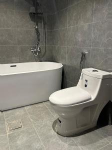 Ένα μπάνιο στο Great hosting studio