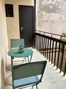 Balkón nebo terasa v ubytování Un balcon au cœur du centre historique d'Albi