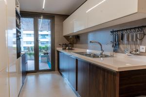 Kuchyň nebo kuchyňský kout v ubytování شقة فاخرة - Luxury apartment
