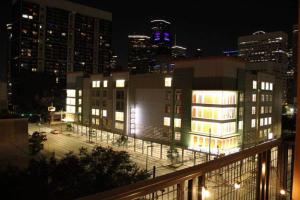 Bygningen som lejligheden ligger i