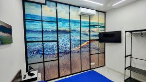 Μια τηλεόραση ή/και κέντρο ψυχαγωγίας στο Roccaforte House - Palermo