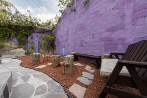 Taman di luar Casa Feliz Jacuzzis Alberca Gimnacio Vapor PingPong Billar Cuarto de Video