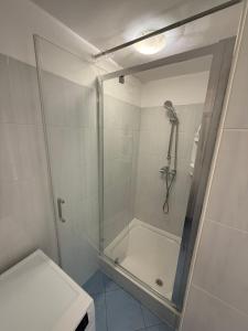 Koupelna v ubytování Apartma Sunshine