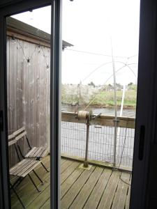 Balkón nebo terasa v ubytování La Grande Pêcherie