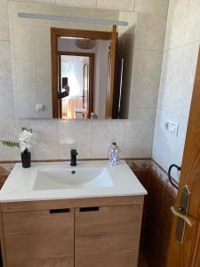 A bathroom at Casa Ricarda