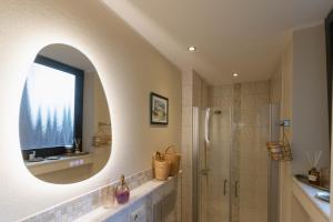 Koupelna v ubytování Ferienwohnung Baltic