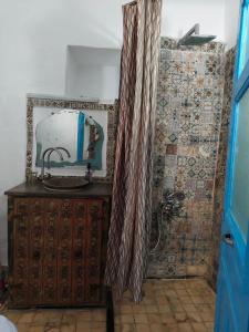 Koupelna v ubytování Dar Michèle Djerba