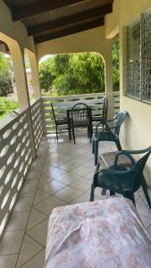 Un balcón o terraza en Beach View