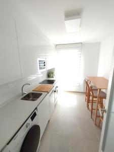 Kuchyň nebo kuchyňský kout v ubytování Seven house