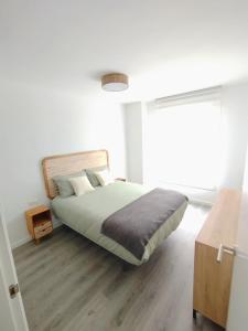 Postel nebo postele na pokoji v ubytování Seven house