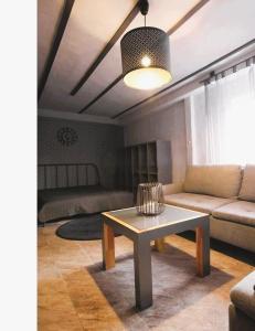 Thoughtful simplicity in the heart of Kaunas的休息区