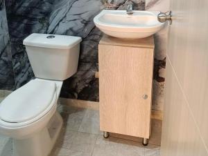 Koupelna v ubytování Altamira Luxury