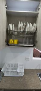 Η κουζίνα ή μικρή κουζίνα στο Apartamento Privado Edificio EntreLagos +2 φωτογραφίες