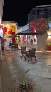 Patio nebo venkovní prostory v ubytování Apartamentos Las Piloneras