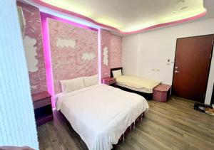 Voodi või voodid majutusasutuse Country Kos Hostel toas