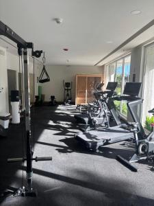 Fitness centrum a/nebo fitness zařízení v ubytování The Mar Azul Studio Roatan