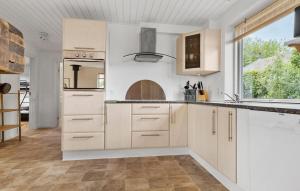 Η κουζίνα ή μικρή κουζίνα στο 4 Bedroom Gorgeous Home In Gråsten +17 φωτογραφίες