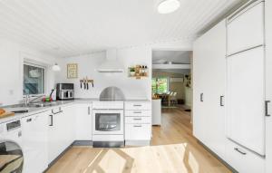 Η κουζίνα ή μικρή κουζίνα στο Cozy Home In Hadsund With Wifi