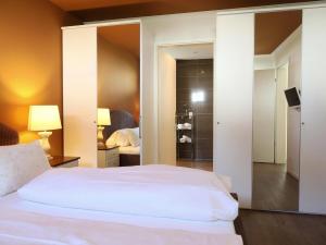 Ein Bett oder Betten in einem Zimmer der Unterkunft Bomhoffstr. 15, Whg. 4
