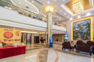 Shenzhen Jincheng Hotel的休息区