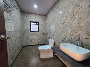 Koupelna v ubytování Mountain Hill Resort Lonavala