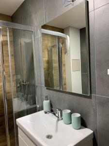 Koupelna v ubytování Apartmán Orchidea 3