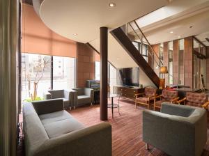 Posezení v ubytování Hotel Sunplaza Osaka Sakai Annex