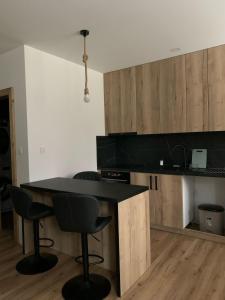 Kuchyň nebo kuchyňský kout v ubytování Apartmán Orchidea 3
