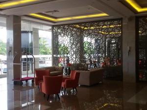 Posezení v ubytování Mango Suites - Isabela