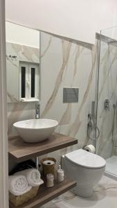 Koupelna v ubytování guest house Napul'è