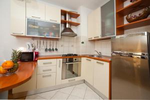 Kuchyň nebo kuchyňský kout v ubytování Apartment Di Anima