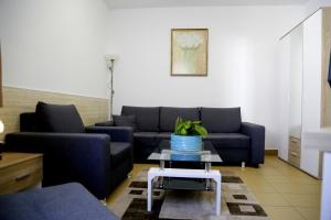 Posezení v ubytování Auguszta Hotel