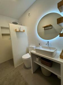 Et badeværelse på Santa Lucia Sea View