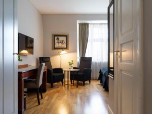 Posezení v ubytování Elite Stadshotellet Västerås