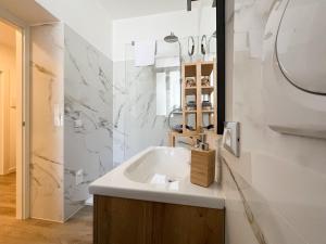 Ένα μπάνιο στο Al Campanile Suite