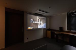 TV a/nebo společenská místnost v ubytování Moor Hotel Mokpo By Aank