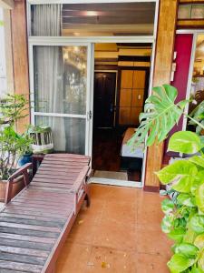 Balkón nebo terasa v ubytování BI SAIGON Hotel - BUI VIEN WALKING STREET