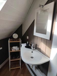 Ένα μπάνιο στο Les Bulles B&B