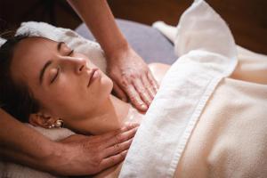Lázně a/nebo wellness v ubytování Farmhotel Moosmair
