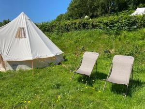Zahrada ubytování Camping Cap-Ouest
