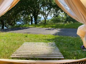 Zahrada ubytování Camping Cap-Ouest