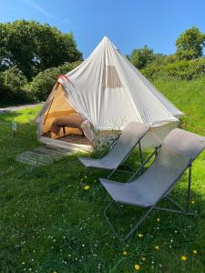 Zahrada ubytování Camping Cap-Ouest